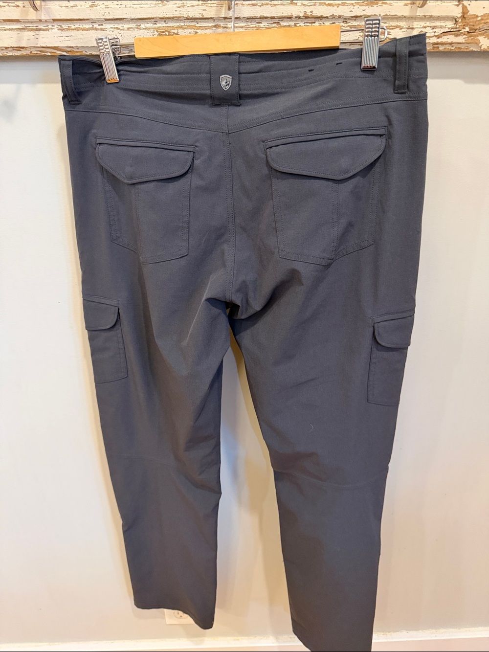Kuhl Women's Freeflex Roll-Up Pants Charcoal Gray Size 12 - Picture 5 of 9
